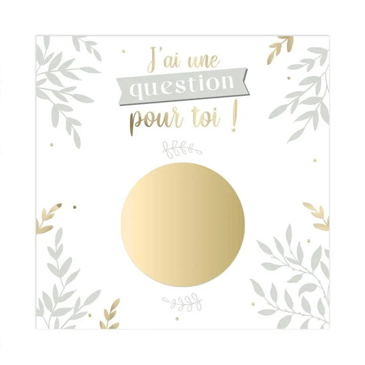 Carton ''Annonce Parrain''