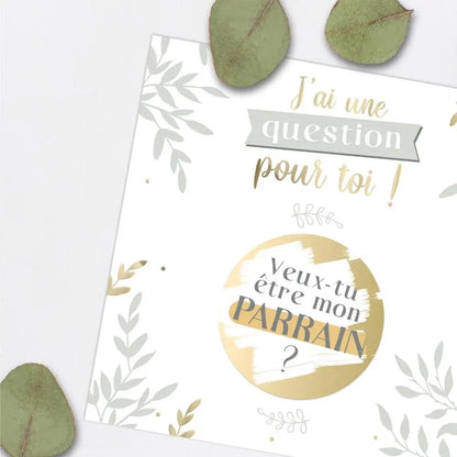 Carton ''Annonce Parrain''