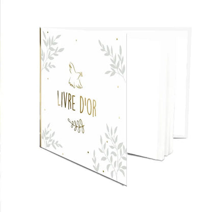 Livre d'Or "Colombe" - 20 pages - 22 x 22 cm