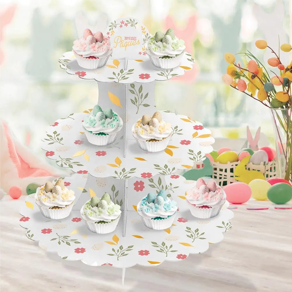 Présentoir à Cupcakes "Pâques"