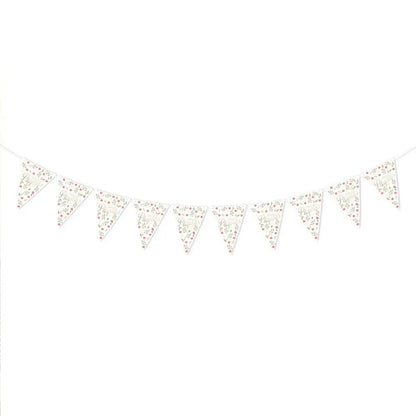 Guirlande 10 fanions en carton "Joyeuses Pâques" - 3 m - 10 fanions 15 x 21 cm