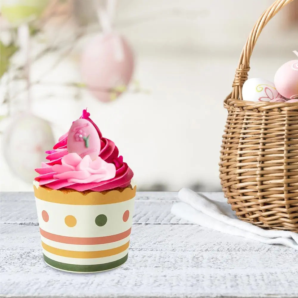 12 Moules à Cupcake "Pâques"