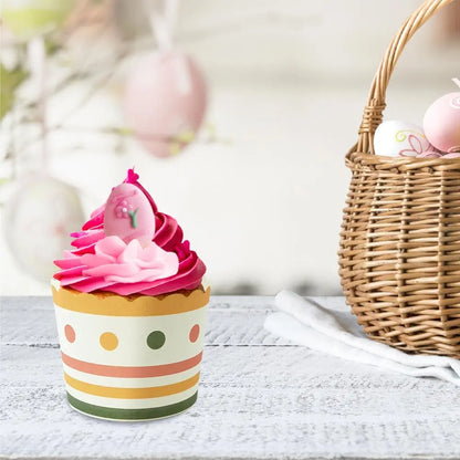 12 Moules à Cupcake "Pâques"