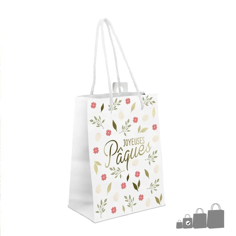 Sac en Papier 18x23x10cm "Joyeuses Pâques"