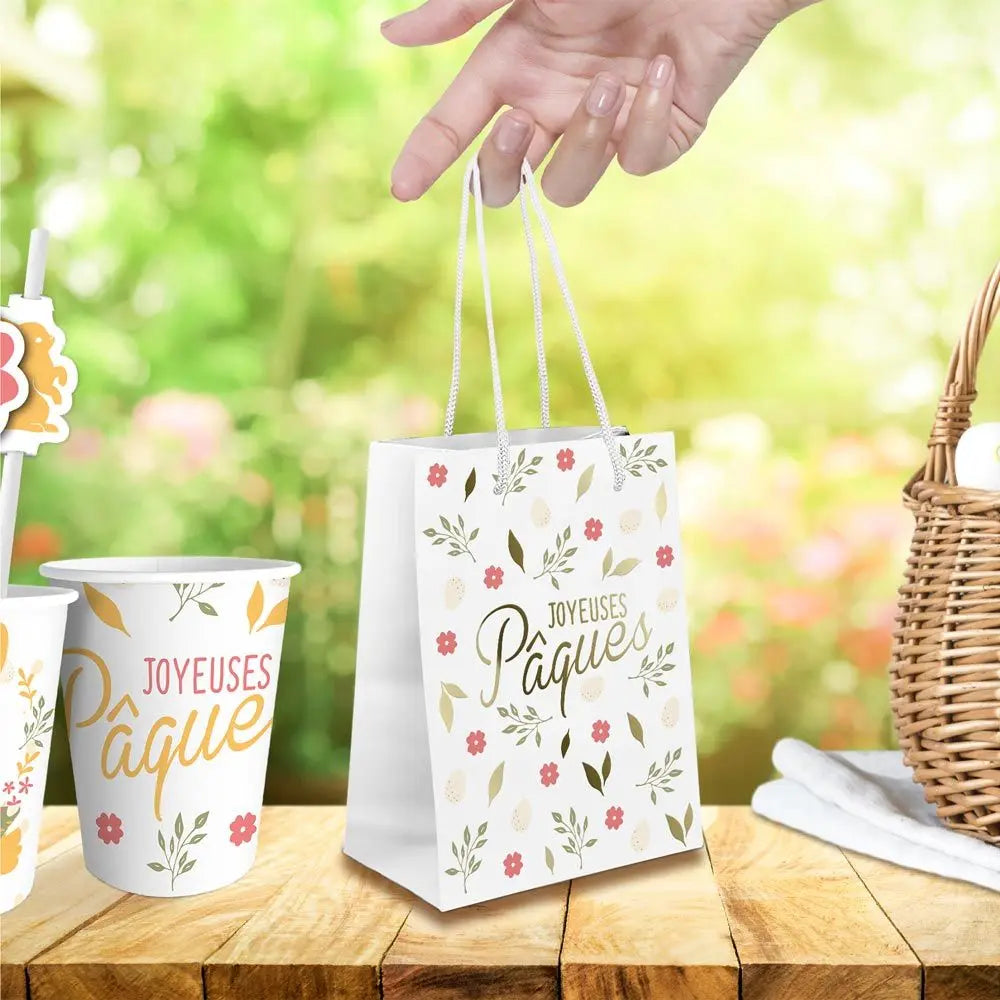 Sac en Papier 18x23x10cm "Joyeuses Pâques"