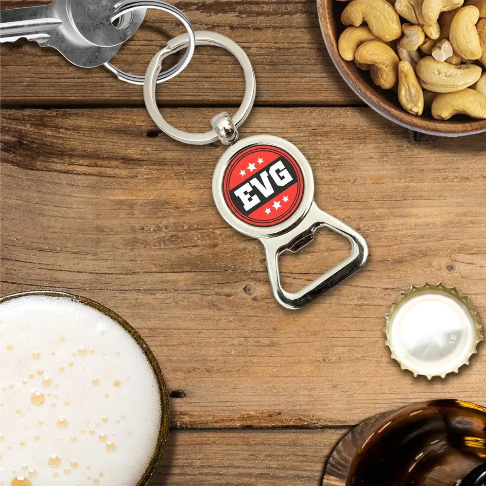 Porte-Clé Décapsuleur "TEAM EVG"