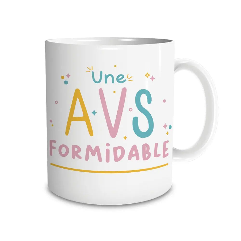 Mug "Une AVS Formidable"