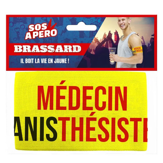 Brassard Apéro "Médecin Anisthésiste"