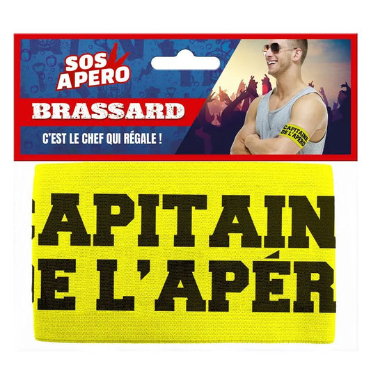 Brassard Apéro "Capitaine de l’Apéro"