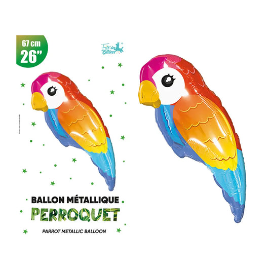 Ballon Alu Perroquet