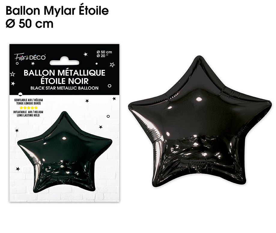 Ballon métallique Etoile