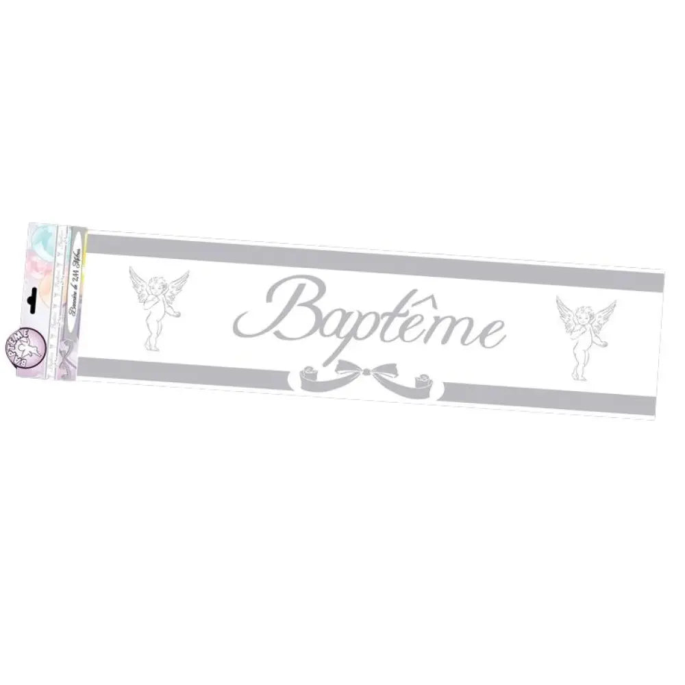 Bannière "Baptême" - 2,44 m x 16 cm