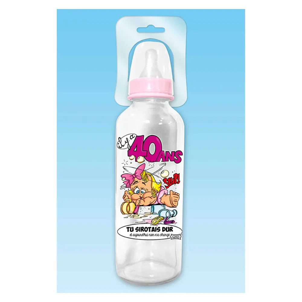 Biberon Femme - 40 Ans