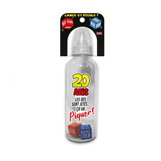 Biberons Mixte + Dés - 20 ans