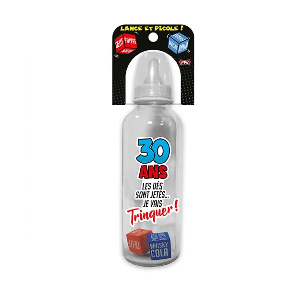 Biberons Mixte + Dés - 30 ans