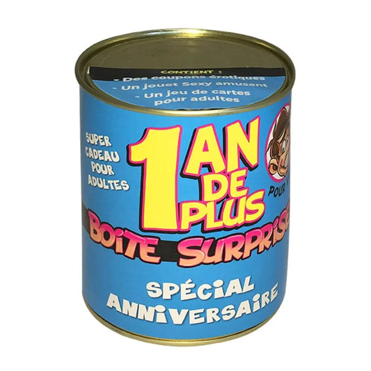 Boite Surprise Homme - Joyeux anniversaire