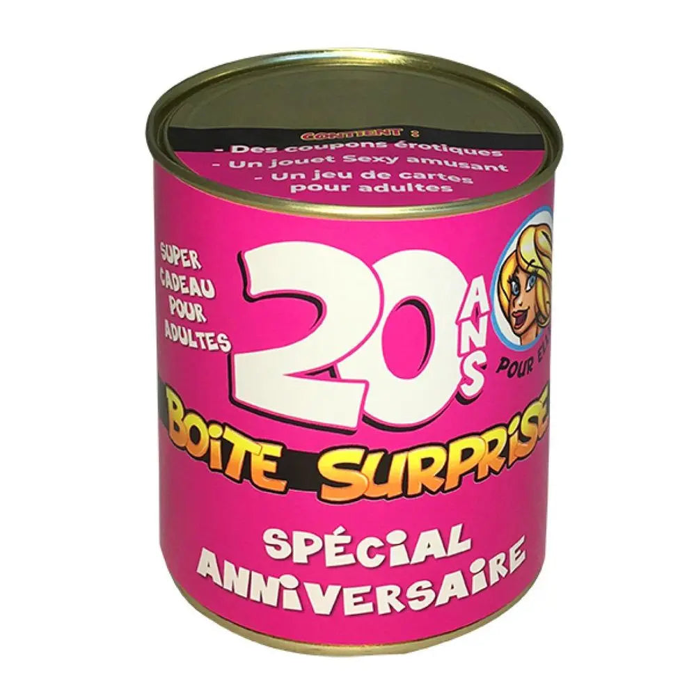 Boite Surprise Femme - 20 ans