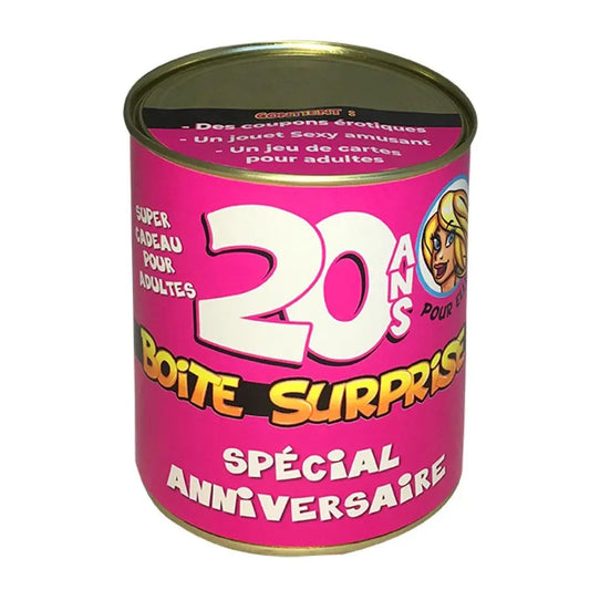Boite Surprise Femme - 20 ans