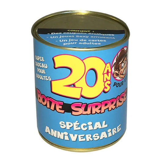 Boite Surprise Homme - 20 ans