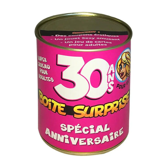 Boite Surprise Femme - 30 ans