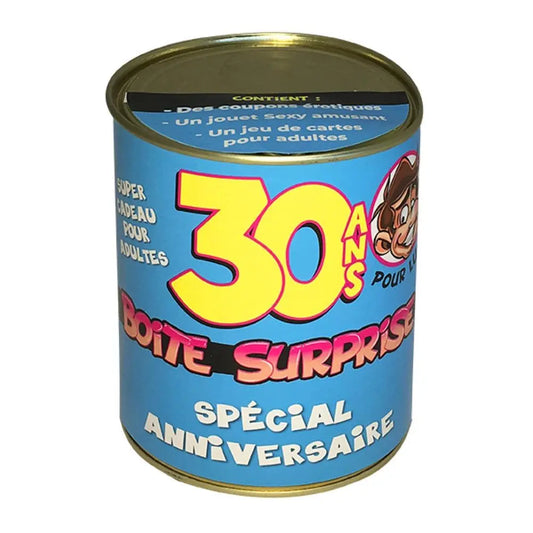 Boite Surprise Homme - 30 ans
