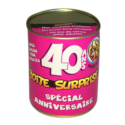 Boite Surprise Femme - 40 ans