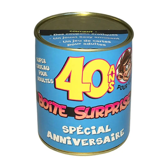 Boite Surprise Homme - 40 ans
