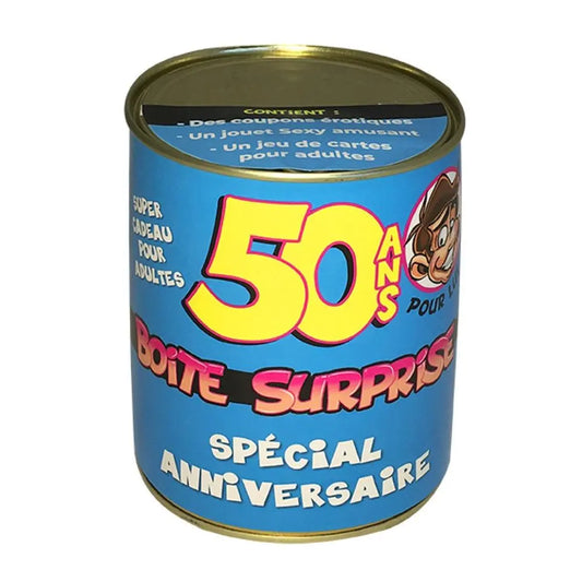 Boite Surprise Homme - 50 ans