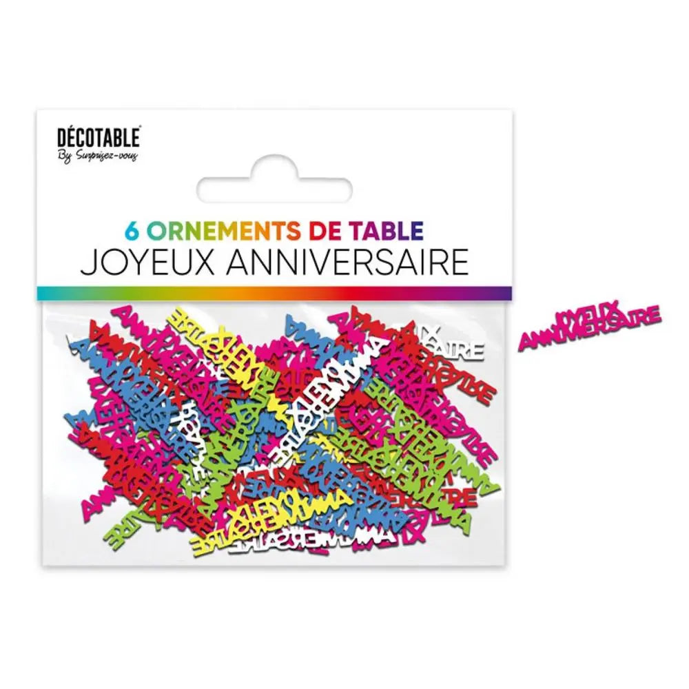 Confettis de Table - Multicolore