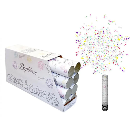 Canon à Confettis "Baptême"