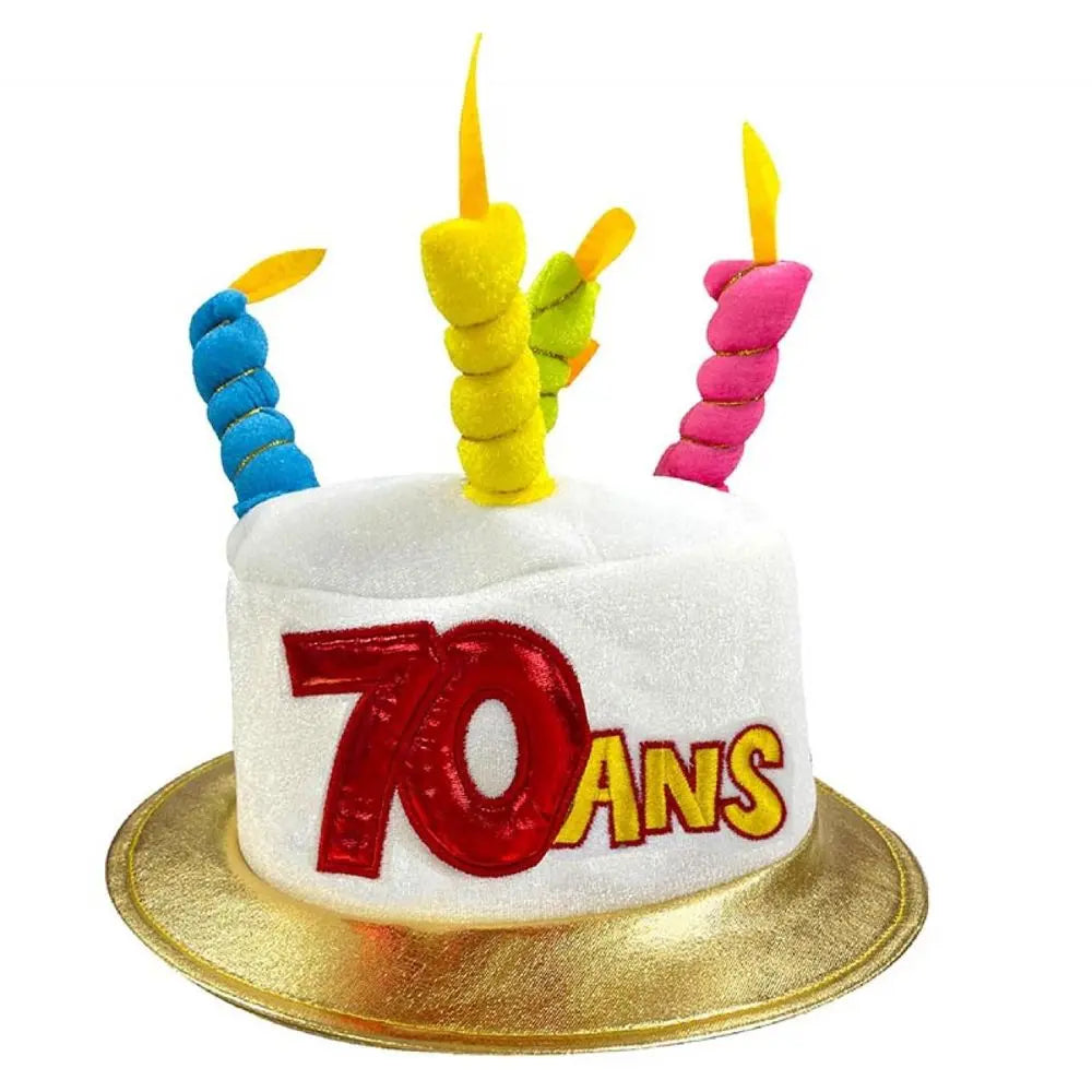 Chapeau Métallique - 70 Ans