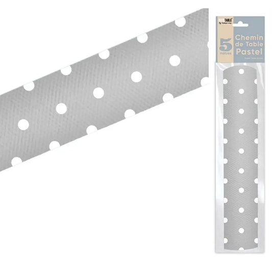 Chemin de Table Pastel - Gris