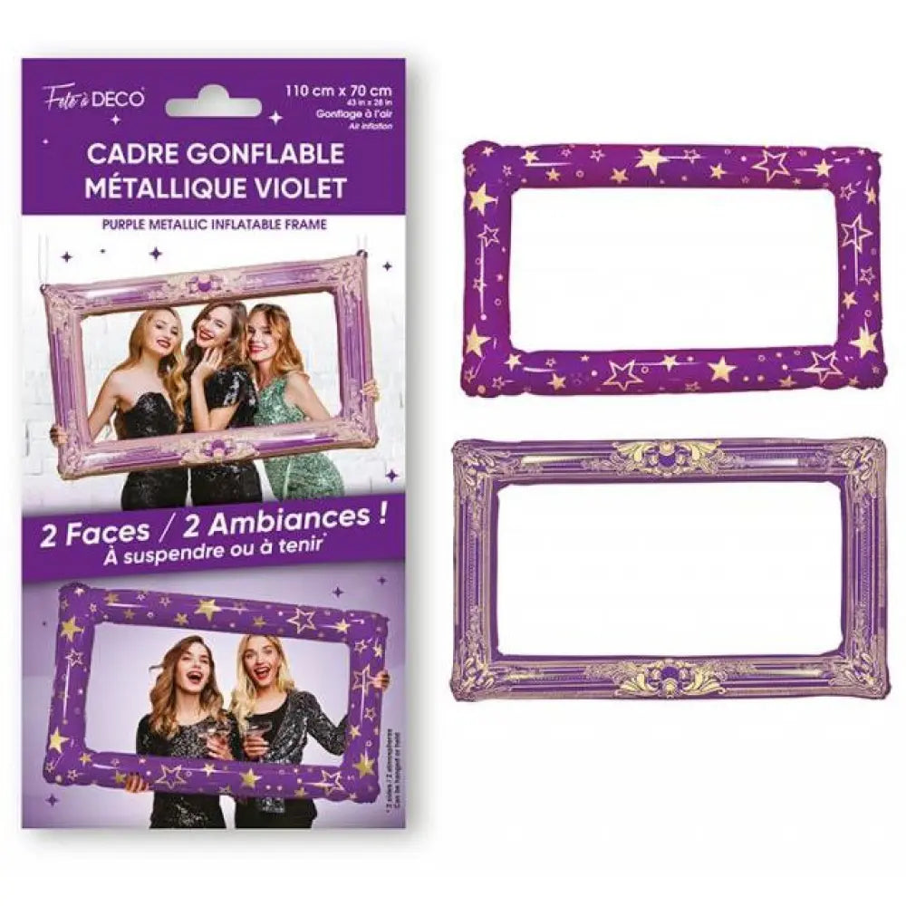 Cadre Gonflable - Violet Métallique