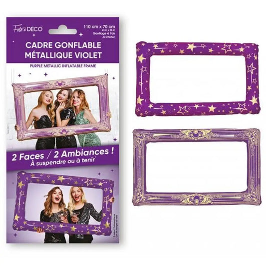 Cadre Gonflable - Violet Métallique