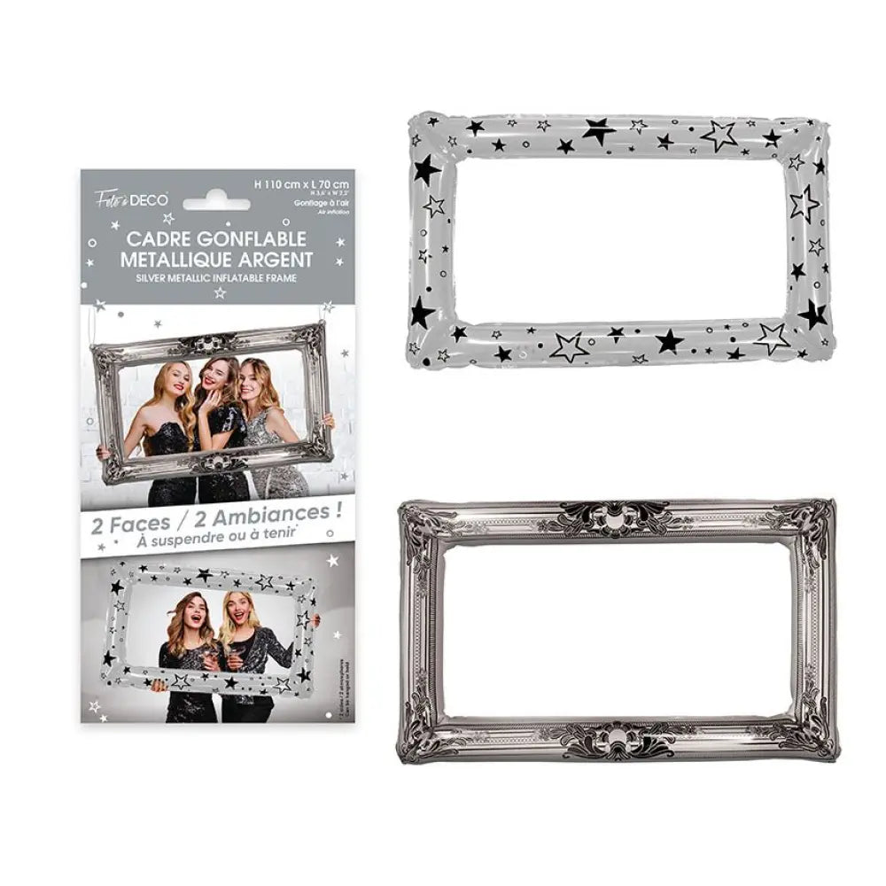 Cadre Gonflable Métallique - Couleur : Argent