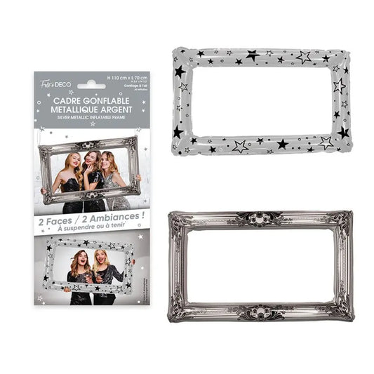 Cadre Gonflable Métallique - Couleur : Argent