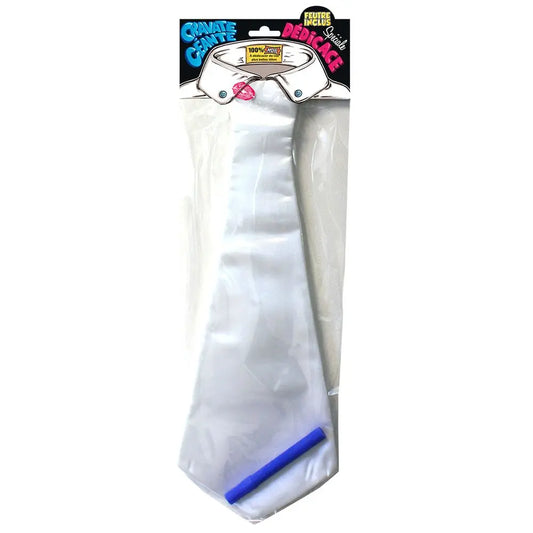 Cravate - à dédicacer avec Stylo