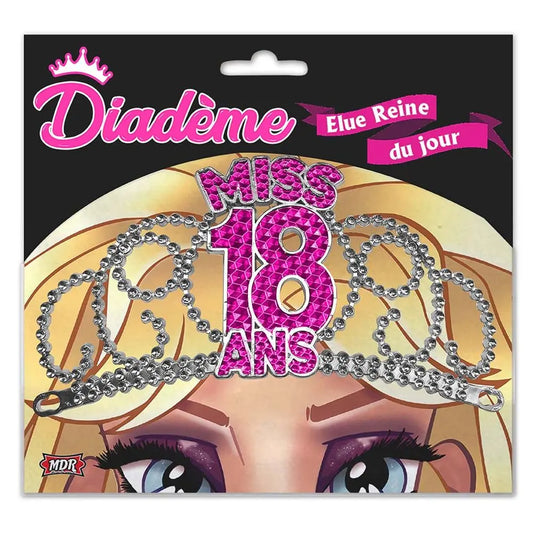 Diadème Miss Fuchsia - 18 ans