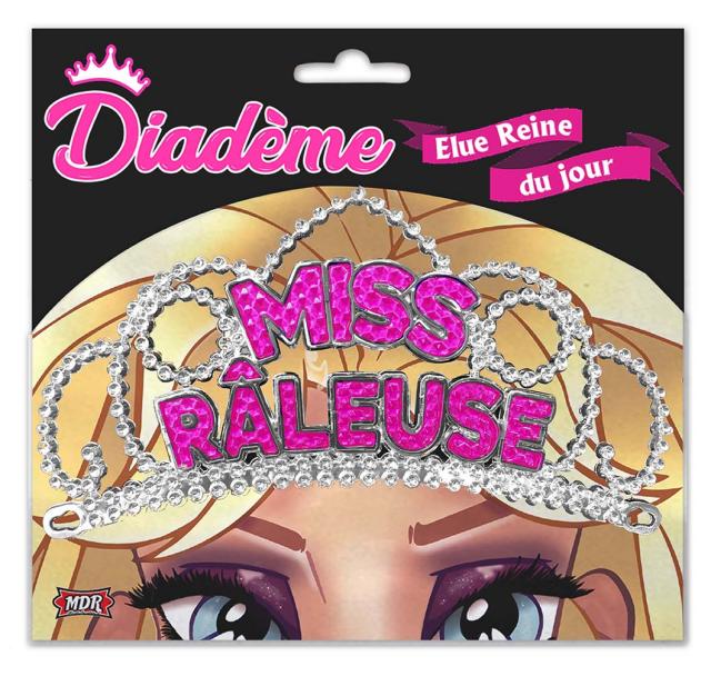 Diadème Miss Raleuse Fuchsia