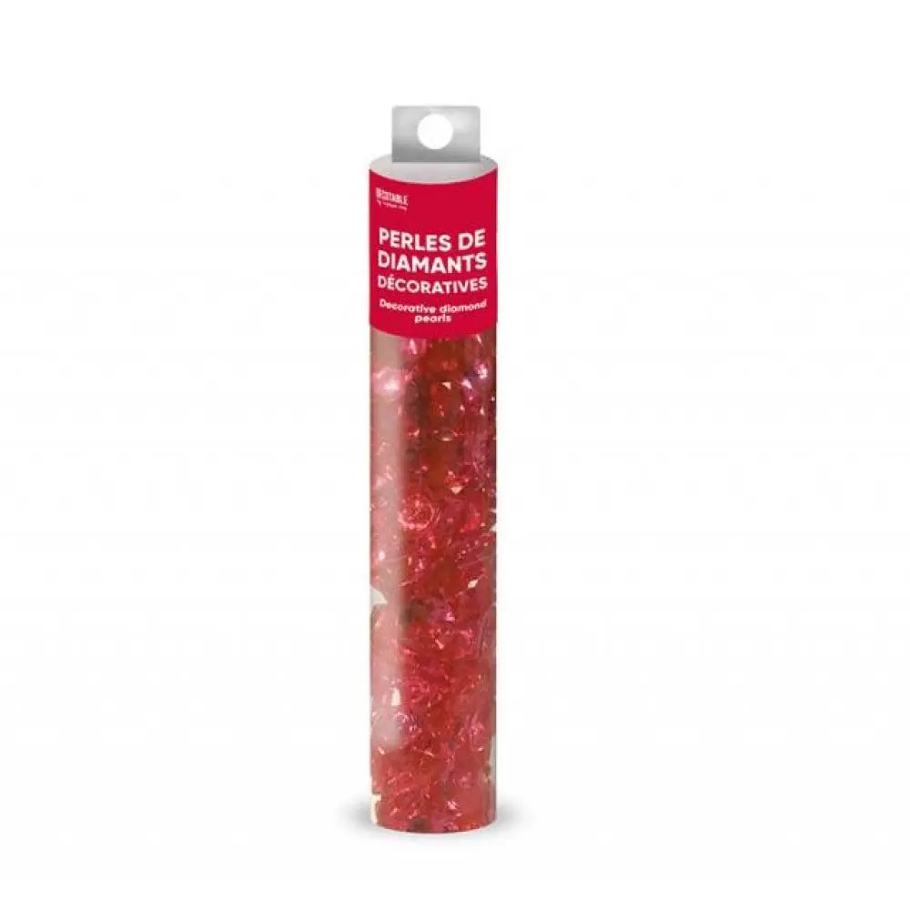Perles de Diamant - Rouge
