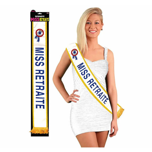 Echarpe "Miss Retraite"