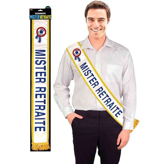 Echarpe "Mister Retraite"