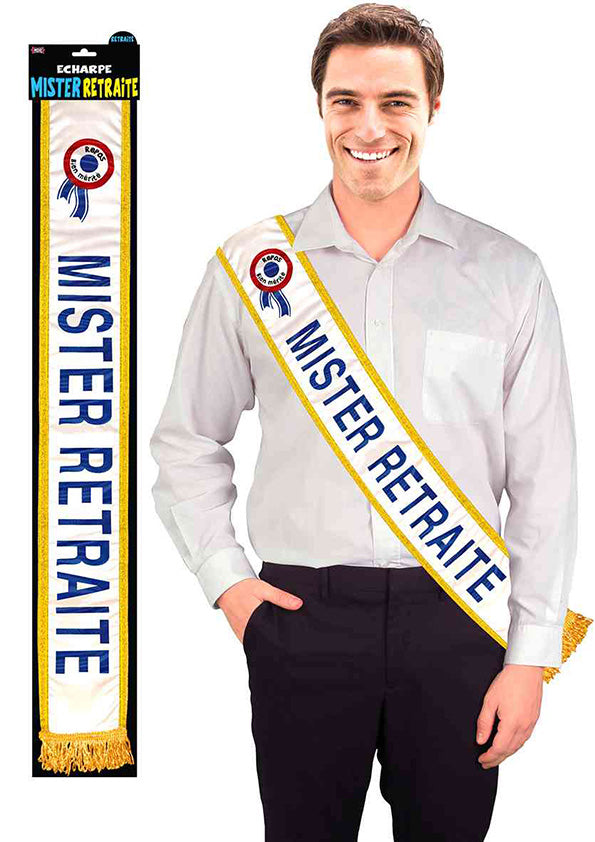 Écharpe "Mister Retraite"