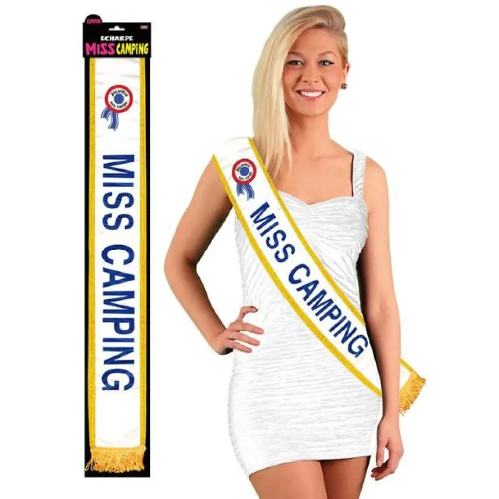 Echarpe ''Miss Camping''