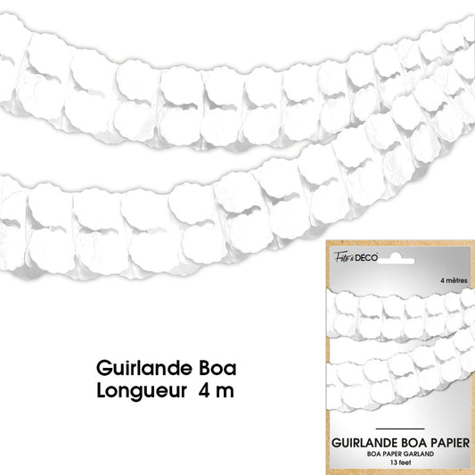 Guirlande Boa Papier