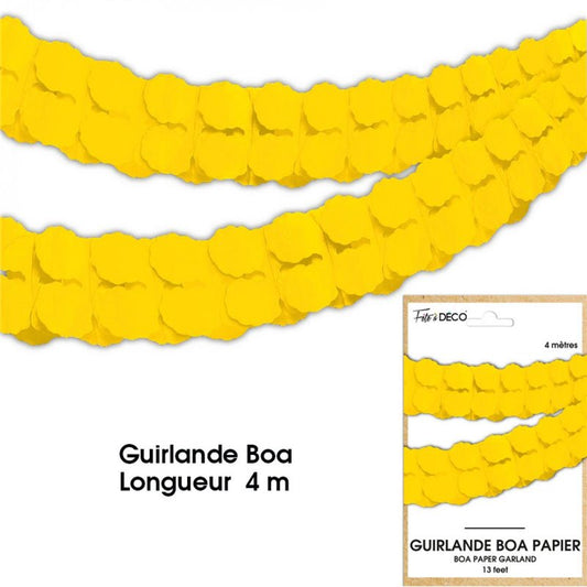 Guirlande Boa Papier