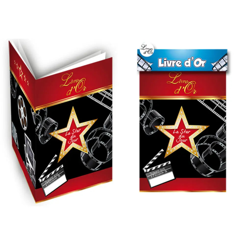 Livre d'or thème cinéma