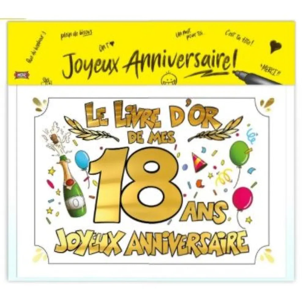 Livre d'Or - 18 Ans