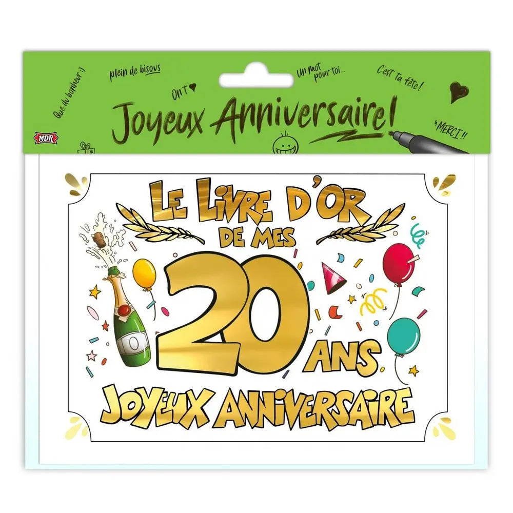 Livre d'Or - 20 Ans