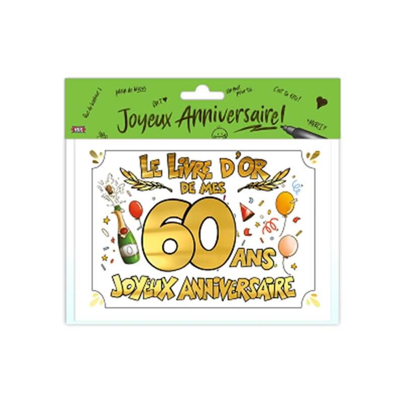 Livre d'or Anniversaire 60 Ans